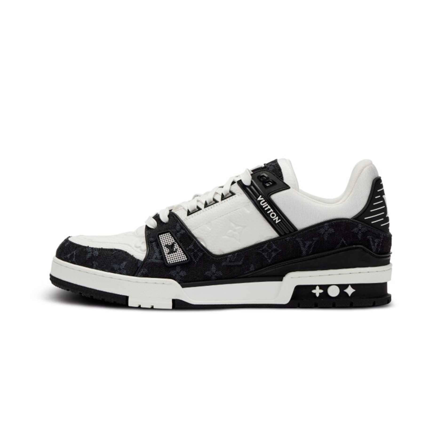 LV Trainers Zwart/Wit